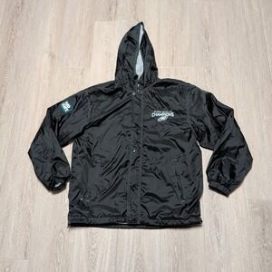 Dunbrooke Philadelphia Eagles Super Bowl LII Champions Hooded Jacket Men M Black